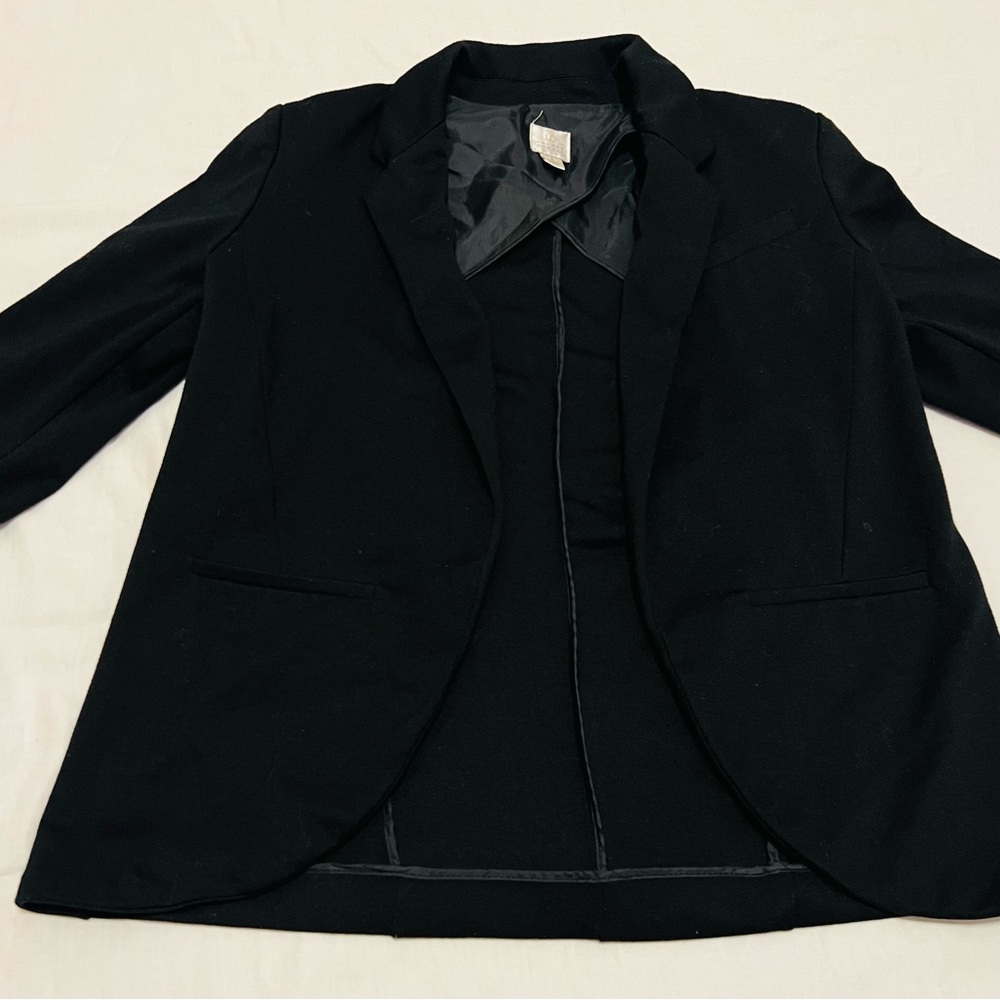 LC Lauren Conrad Elegant Black Suit Jacket